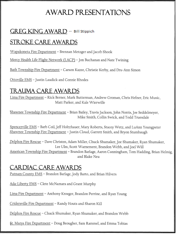2022 First Responder Awards